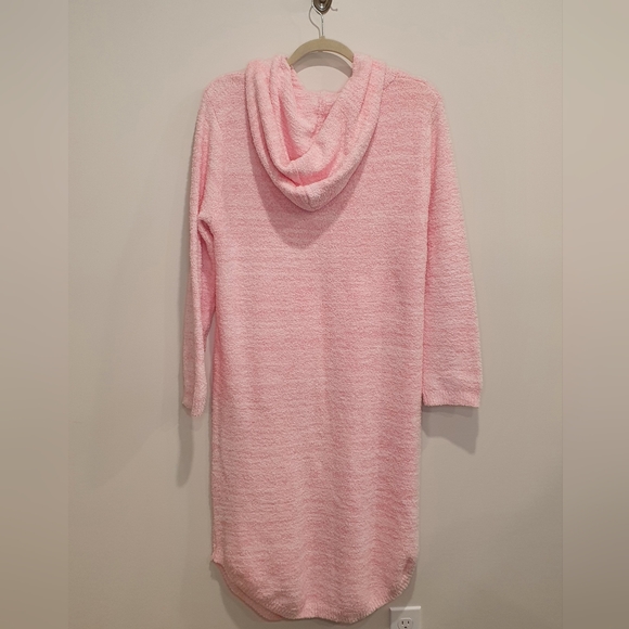 NWT Softies hooded marshmallow lounger, pink, size S/M - Picture 2 of 4